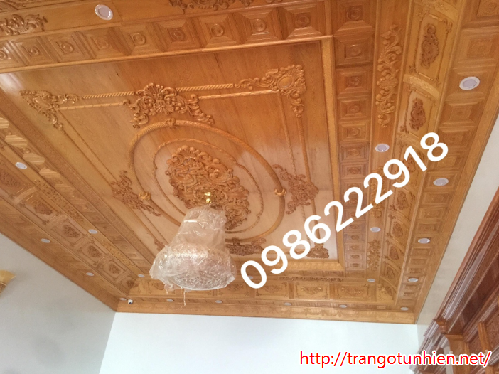 Trần Gỗ Pơ Mu Cổ Điển 2019 2020