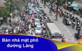 BÁN NHÀ MẶT PHỐ LÁNG , TÒA BUILDING 8 TẦNG, MẶT TIỀN 10M, DT 81M2, GIÁ 29.5 TỶ