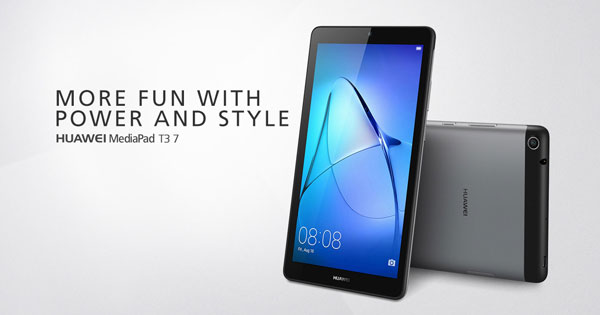Huawei เปิดตัว MediaPad T3 Huawei เปิดตัว MediaPad T3